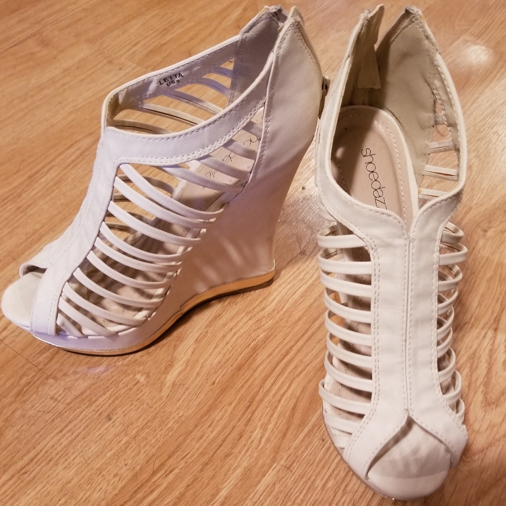 Wedges cream/ off white